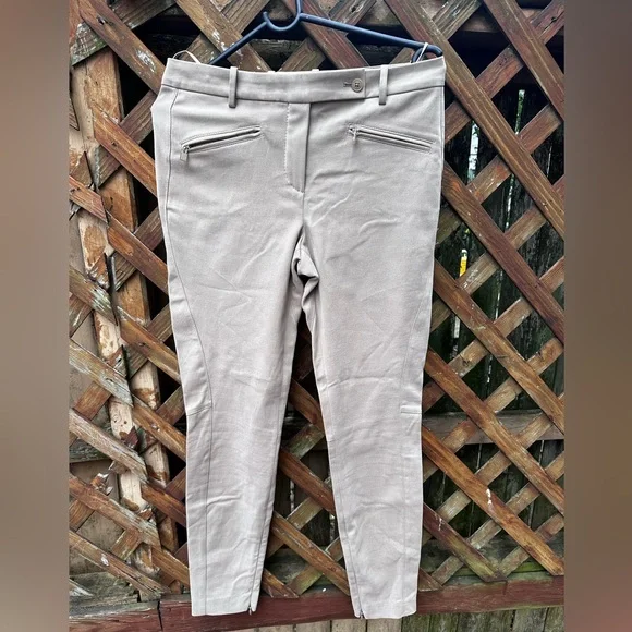 Loro Piana Tan Chinos Tailored Cotton-Blend Italy size 40 USA size 4